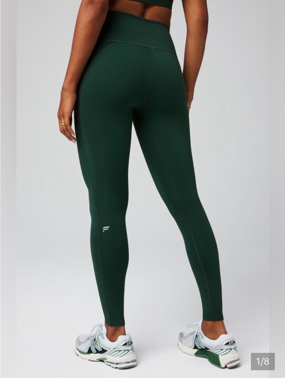 Fabletics Pureluxe Powerhold legging in Forrest Green 2X